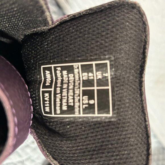 Purple platform Dr Marten - Picture 7 of 7